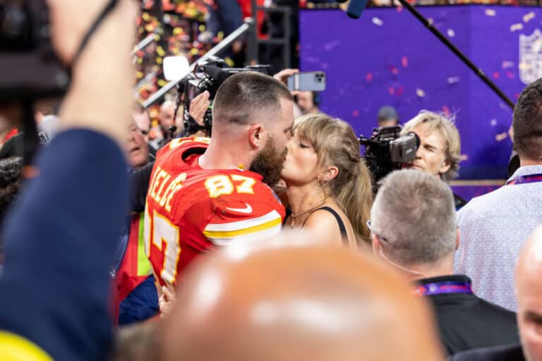 Travis Kelce's Heartfelt Moment with Taylor Swift After Super Bowl Victory