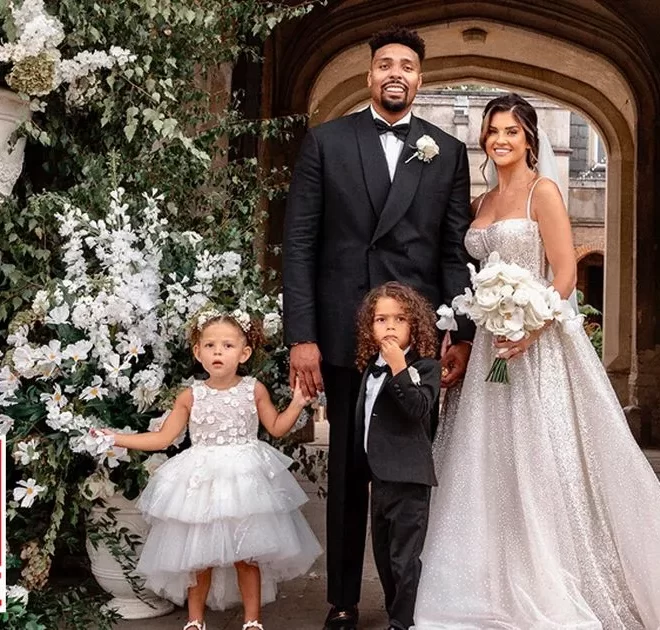 Jordan Banjo’s unseen wedding photos in full – kids’ roles to famous guests