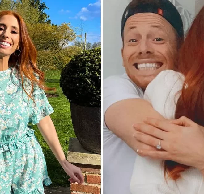 Celebrity NewsStacey Solomon reveals dream wedding dress as she admits she’s behind on big day plans