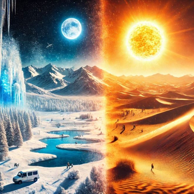 The Two Extremes: The Hottest and Coldest Places on Earth