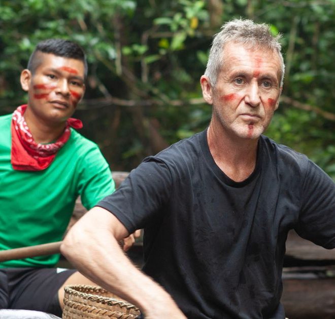 BBC Tribe star Bruce Parry violently vomits as he takes Ayahuasca on TV for reboot