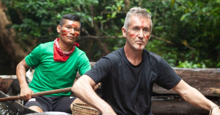 BBC Tribe star Bruce Parry violently vomits as he takes Ayahuasca on TV for reboot