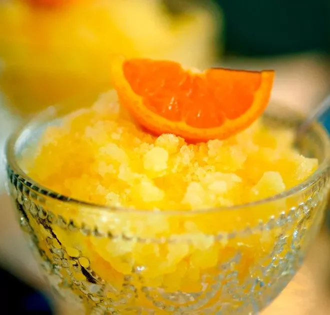 Easy prep ahead Clementine granita with just three ingredients – recipe