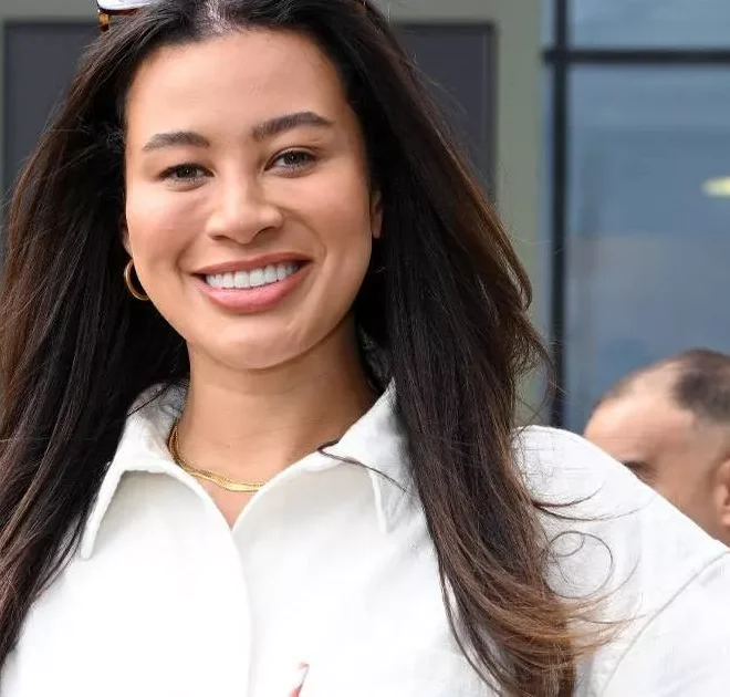 Love Island’s Montana Brown announces early arrival of baby girl and shares first family photo