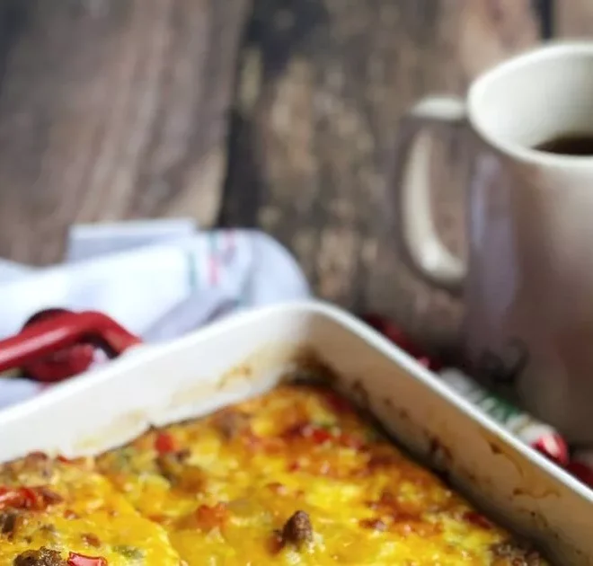 Kick off Christmas with a hearty breakfast potato bake – recipe