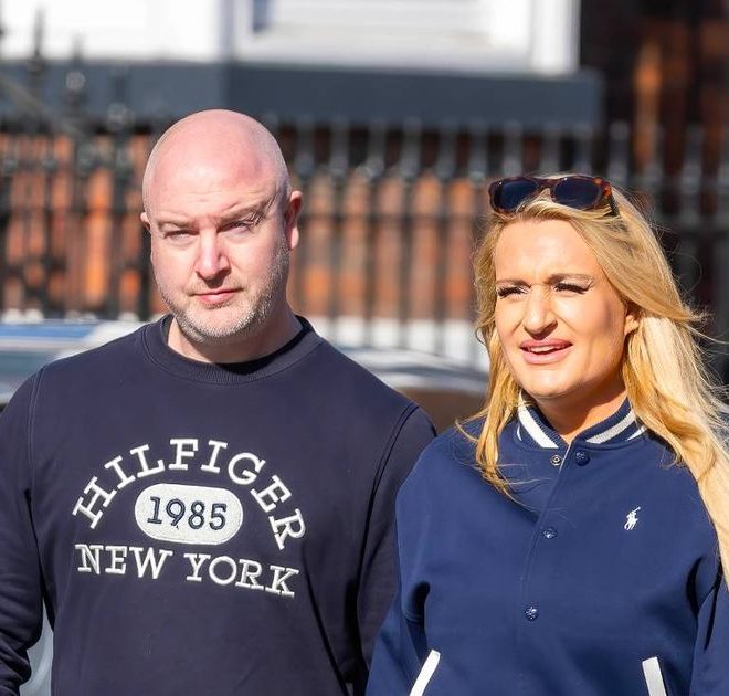 Daisy May Cooper shows off huge engagement ring for the first time during cinema date