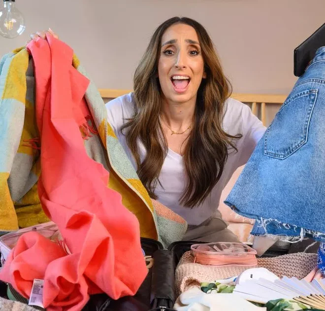 Stacey Solomon’s sister Jemma shares her go-to tips to avoid overpacking – including using AI