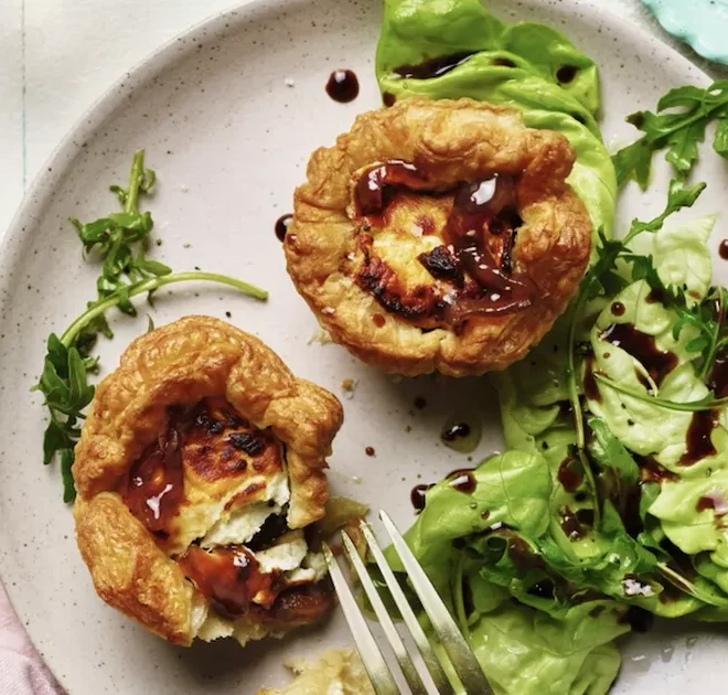 Easy and delicious air fryer dishes including Biscoff tarts and jerk chicken