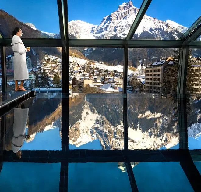 Ultimate ski resorts offer total luxury from King’s chef to Swiss saunas