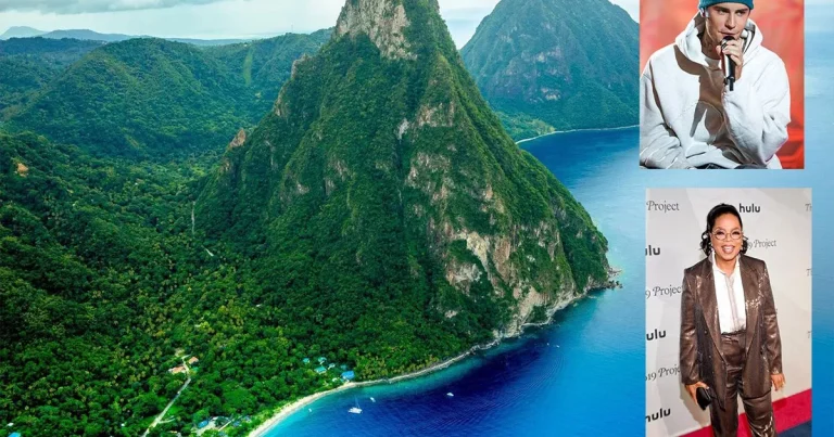 Inside the paradise island of St Lucia loved by Justin Bieber and Oprah