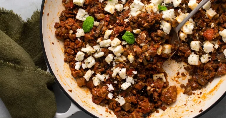 Peter Andre’s one-pan veggie moussaka that’s on the table in under 40 mins – recipe