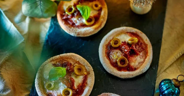Party pizzas to feed a crowd ready in under 15 minutes – recipe