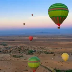 ‘I went to Marrakesh and saw the sun rise in a hot air balloon – it was breathtakingly beautiful’