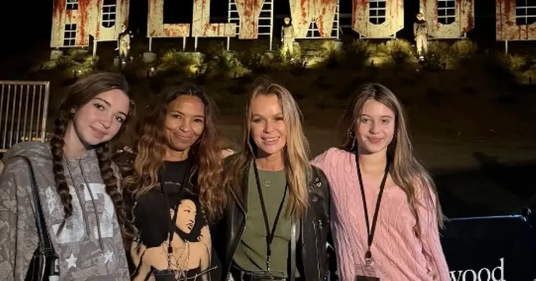 Amanda Holden goes Stateside for ‘horrifically fabulous’ Halloween as she lets out piercing scream