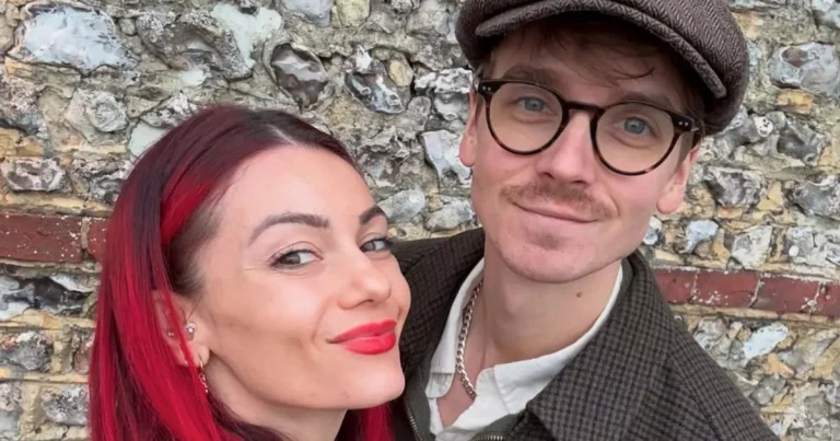 Strictly’s Dianne Buswell and Joe Sugg’s terror as sinkhole opens outside £3.5m mansion