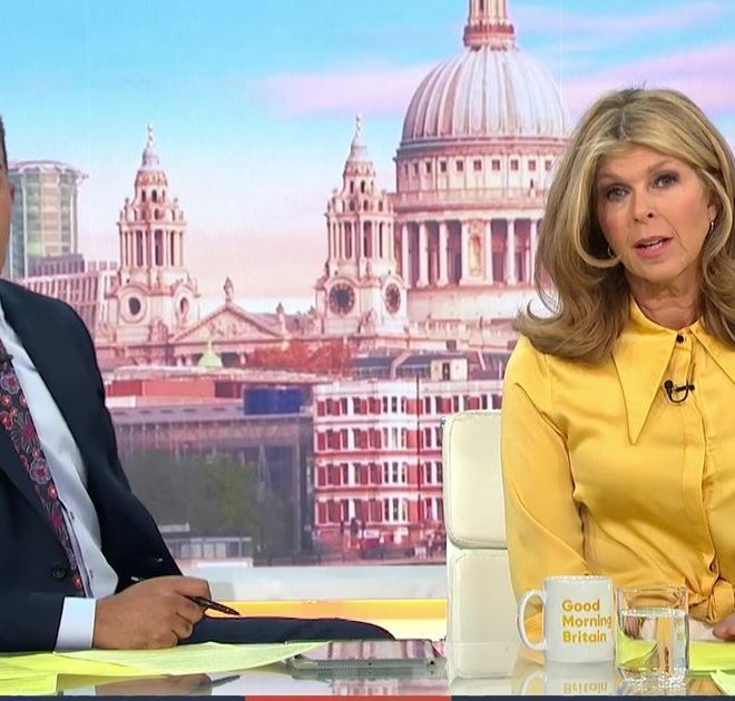GMB’s Kate Garraway comforts crying guest who was forced to pull out 7 of her own teeth