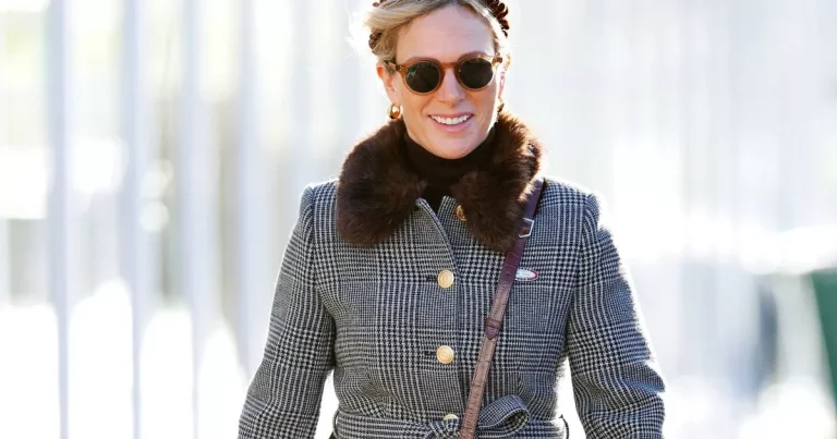 Get Zara Tindall’s stylish brown crossbody bag from Cheltenham Races before it sells out