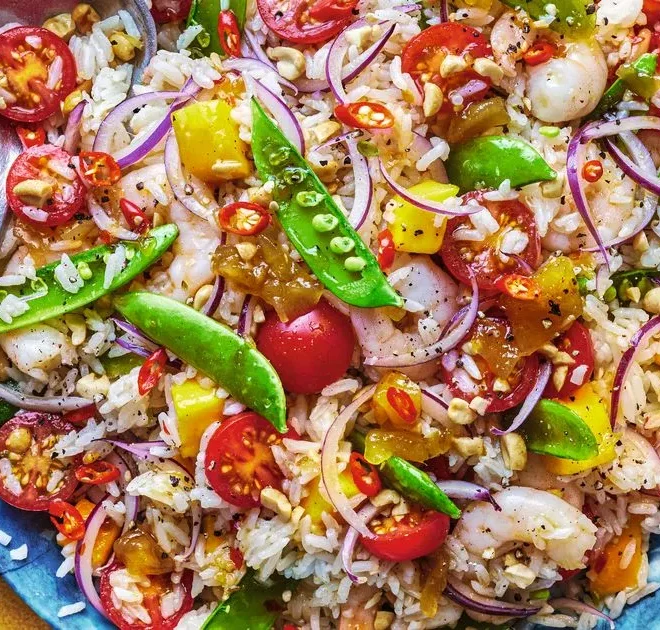 Quick Thai-style rice salad that takes just three steps – recipe