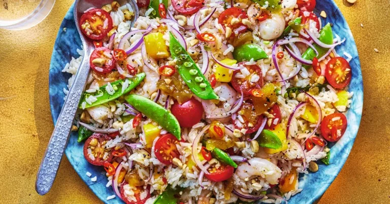 Quick Thai-style rice salad that takes just three steps – recipe