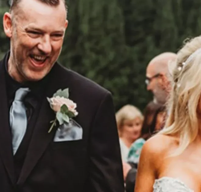 ‘I shed 12st to marry at 53 after doctors said I’d die – my spare skin weighed half a stone when they ...