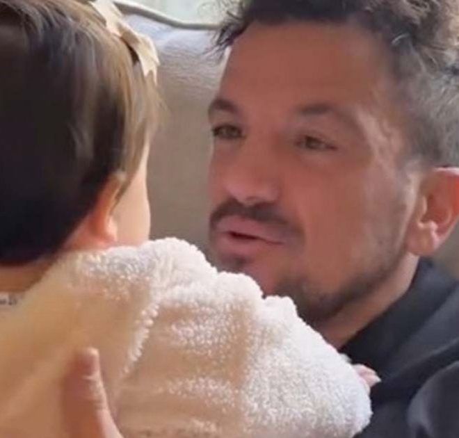 Peter Andre ‘wrecks’ wife Emily’s plans for baby Arabella – but is just ‘a typical dad&#82...