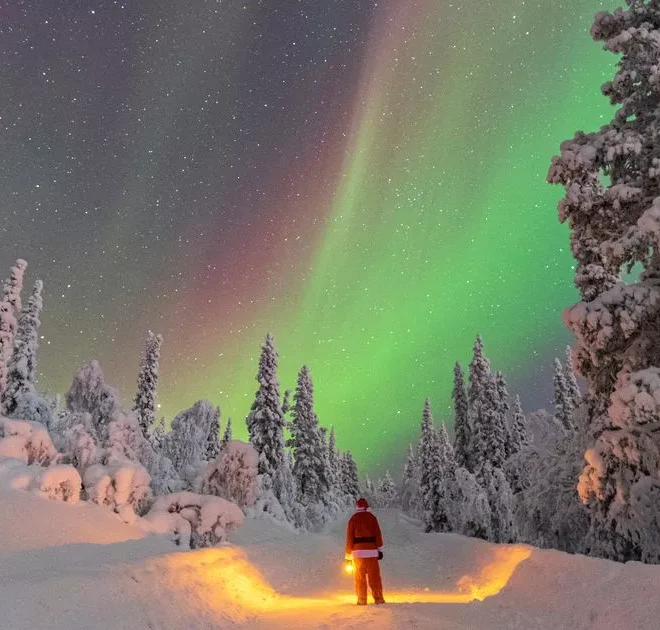 ‘I took my family on holiday to Lapland and I’ll remember this one moment forever’