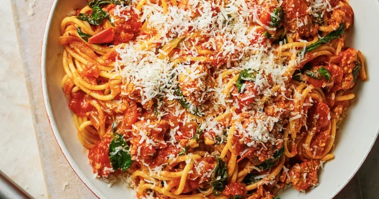 Fuss-free family meals big on flavour from pork noodles to sausage spaghetti