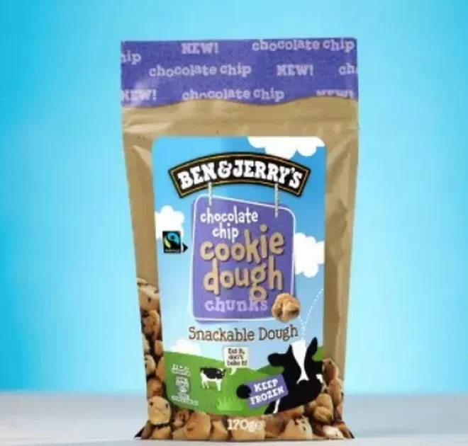 Ben & Jerry’s are now selling bags of the cookie dough chunks