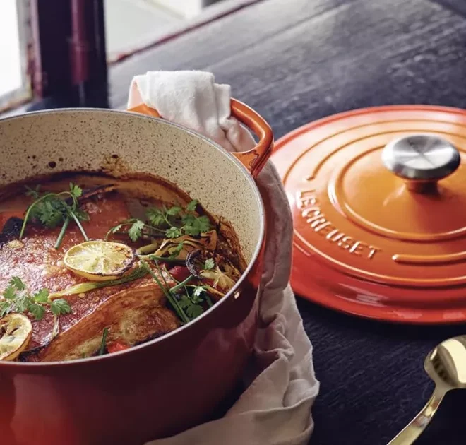 Le Creuset’s £195 classic casserole dish has been reduced to £125 in Amazon sale