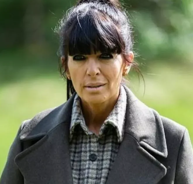 Claudia Winkleman borrows from Kate Middleton’s style book with her chic grey coat on The Traitors