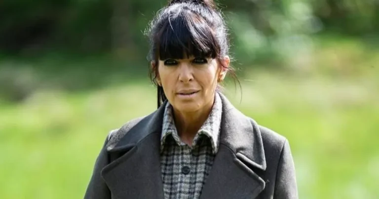 Claudia Winkleman borrows from Kate Middleton’s style book with her chic grey coat on The Traitors