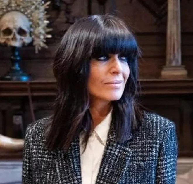 Claudia Winkleman’s The Traitors tweed blazer is a celeb favourite and it’s now got 50% off