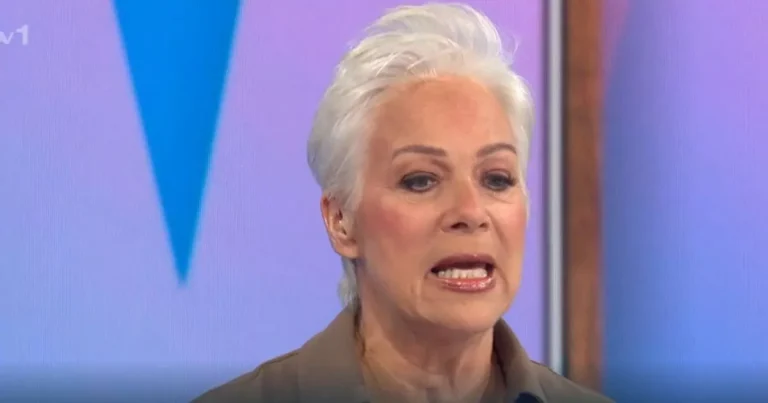 Denise Welch returns to Loose Women and gives health update after ‘collapsing’