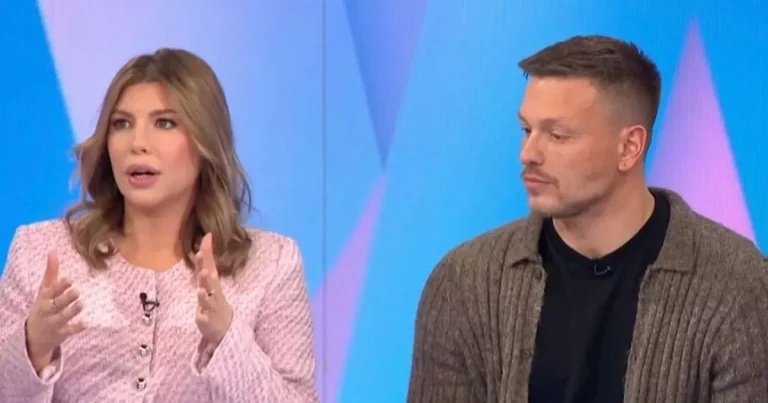 Olivia and Alex Bowen reveal baby’s gender live on Loose Women during emotional appearance