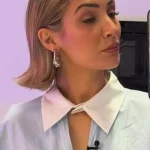 Frankie Bridge’s Loose Women shirt has a clever bodysuit attached for a perfect tucked-in look