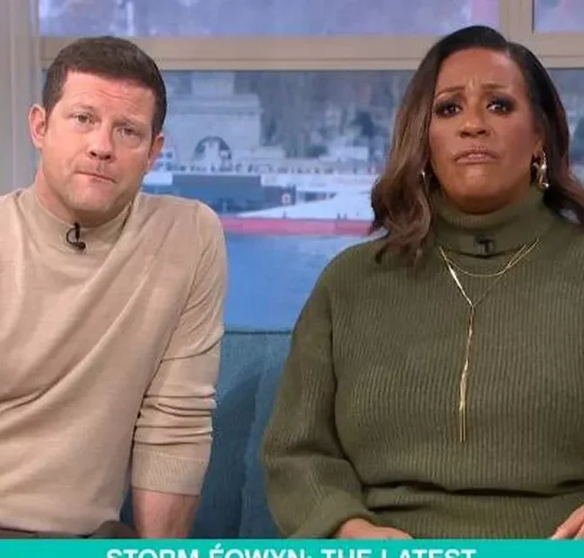 This Morning star’s balcony ‘explodes’ as they reveal damage caused by Storm Eowyn