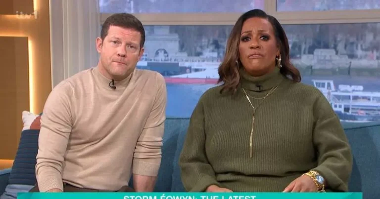 This Morning star’s balcony ‘explodes’ as they reveal damage caused by Storm Eowyn