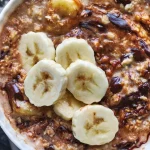 ‘Best ever’ brekkie on the go banoffee porridge – perfect for taking to work