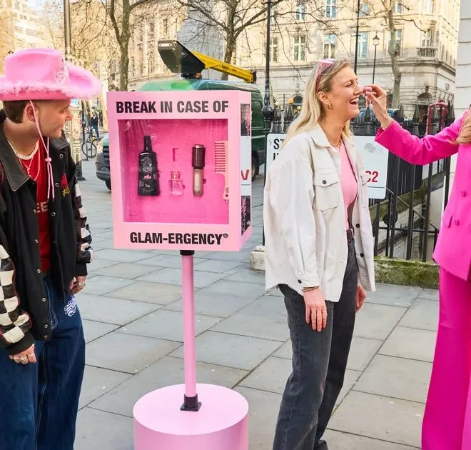 Love Island’s Olivia Attwood helps Brits get glam for night out in London