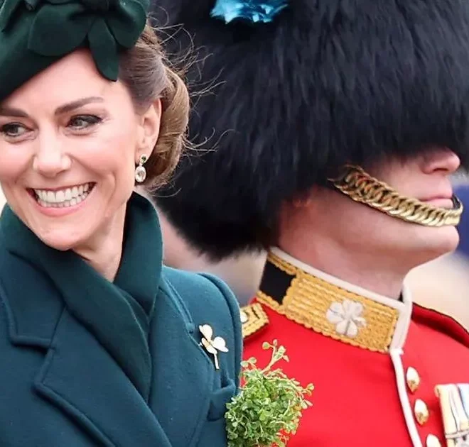 Kate Middleton stuns in green for poignant return to St Patrick’s Day duties