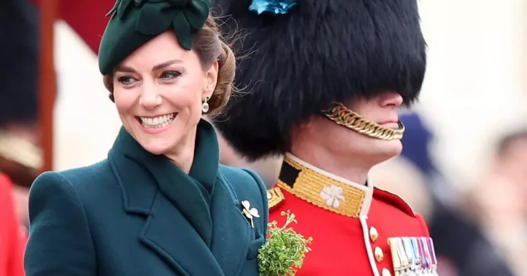 Kate Middleton stuns in green for poignant return to St Patrick’s Day duties