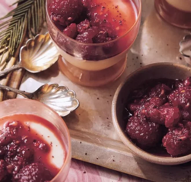 A ‘tart and floral’ white chocolate pudding fit for that special mum in your life – recipe