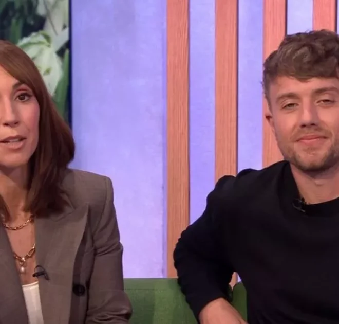 BBC The One Show’s Alex Jones left red-faced after embarrassing slip-up in EastEnders chat
