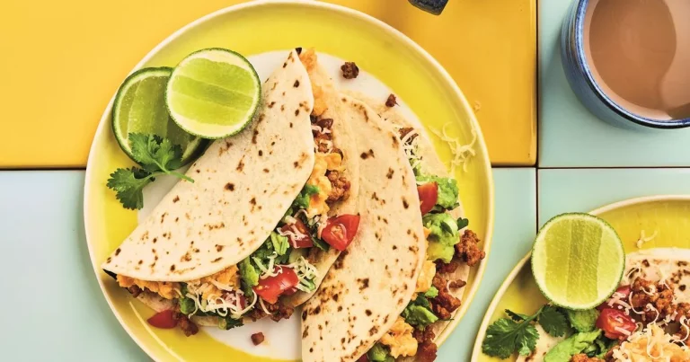 Speedy breakfast tacos for the perfect Sunday brunch – recipe
