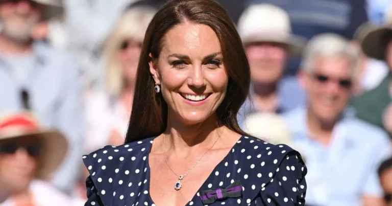 Copy Kate Middleton’s look for less with Roman’s ‘elegant’ polka-dot midi dress
