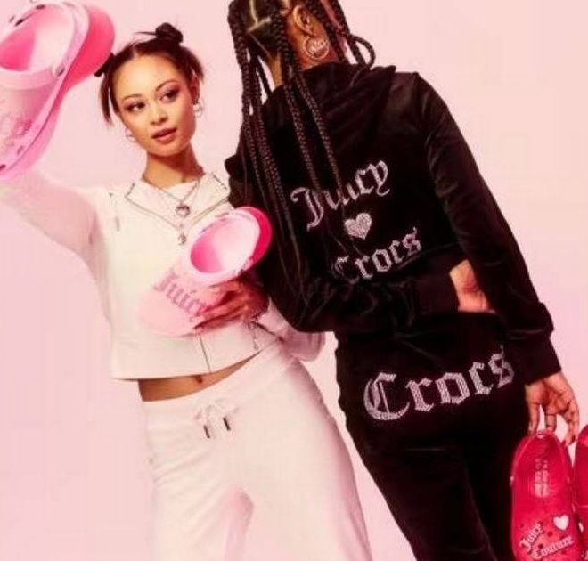 Crocs launch Y2K-inspired range of bedazzled clogs in collaboration with Juicy Couture