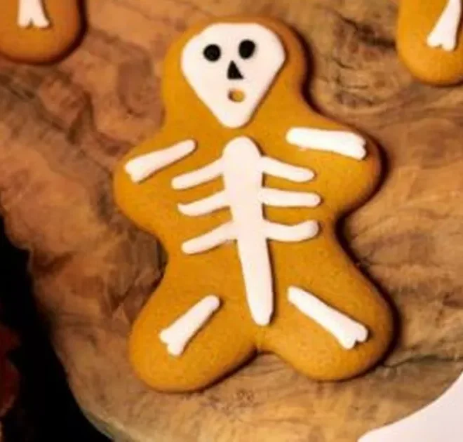 Halloween skeleton biscuits you can eat in under 30mins