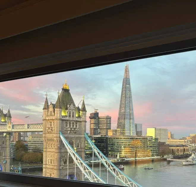 ‘I found the London hotel with the best views and rooms from £107 – and a surprise on NYE’
