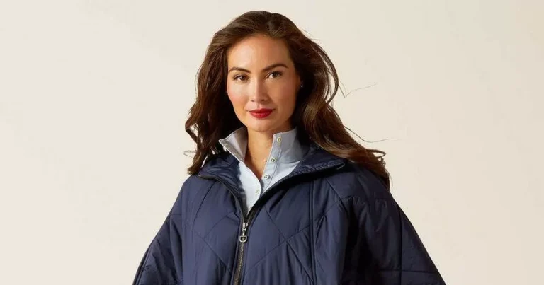 Get Claudia Winkleman’s The Traitors look with this insulated winter cape that’s perfect for winter