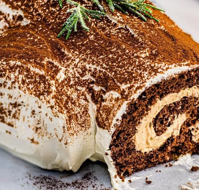 Mary Berry’s ‘melt in the mouth’ Bûche de Noël yule log – recipe